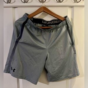 Under Armour / Athletic Shorts / Color: Gray / Size: Large